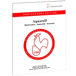 Hahnemuhle Blok do akwareli Anniversary Edition - Hahnemühle - cold pressed, 30 x 40 cm, 425 g, 15 ark.