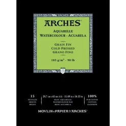 Arches Blok do akwareli - - cold pressed, A3, 185 g, 15 ark. > Papier Do Akwareli
