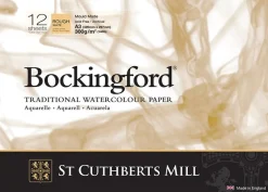 St Cuthberts Mill Blok do akwareli Bockingford - hot press, 29,7 x 42 cm, 300 g, 12 ark. > Papier Do Akwareli