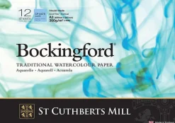 St Cuthberts Mill Blok do akwareli Bockingford - cold press, 29,7 x 42 cm, 300 g, 12 ark.