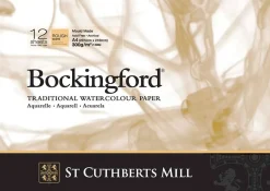 St Cuthberts Mill Blok do akwareli Bockingford - rough, 21 x 29,7 cm, 300 g, 12 ark. > Papier Do Akwareli