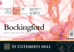 St Cuthberts Mill Blok do akwareli Bockingford - hot press, 21 x 29,7 cm, 300 g, 12 ark. > Papier Do Akwareli