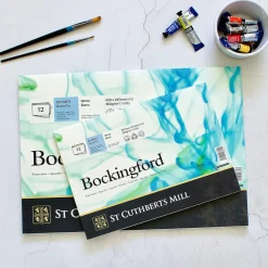 St Cuthberts Mill Blok do akwareli Bockingford - cold press, 21 x 29,7 cm, 300 g, 12 ark. > Papier Do Akwareli