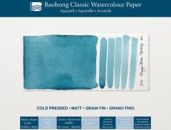 Baohong Blok do akwareli Classic Watercolour 15 x 21 cm - - rough 300 g 24 ark. > Papier Do Akwareli
