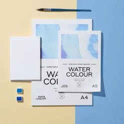 PaperConcept Blok do akwareli 100% Cotton - - A2 300 g 10 ark.