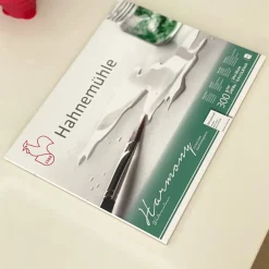 Hahnemuhle Blok do akwareli Harmony - Hahnemühle - hot pressed, A4, 300 g, 12 ark. > Papier Do Akwareli