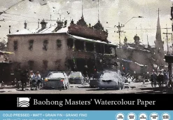 Baohong Blok do akwareli Master's 12,5 x 18 cm - - cold pressed, 300 g, 20 ark. > Papier Do Akwareli