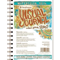 Strathmore Blok do akwareli Visual Journal - - 190 g, 14 x 20 cm, 34 arkusze > Papier Do Akwareli
