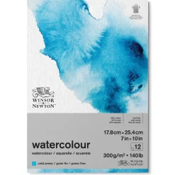 Winsor & Newton Blok do akwareli - - cold press, 18 x 25 cm, 300g, 12 ark.