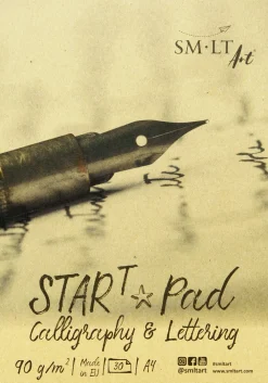 SMLT Blok do kaligrafii i letteringu Start Pad - SM-LT - A4, 90 g/m2, 30 ark. > Papier Do Kaligrafii