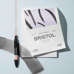 PaperConcept Blok do kredek i tuszu Bristol - - smooth A3 190 g 20 ark.