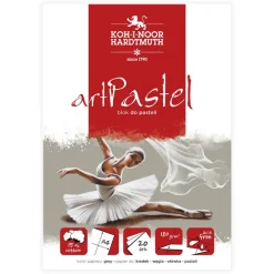 KOH-I-NOOR Blok do pasteli Art Pastel - - Grey, A4, 180 g, 20 ark.