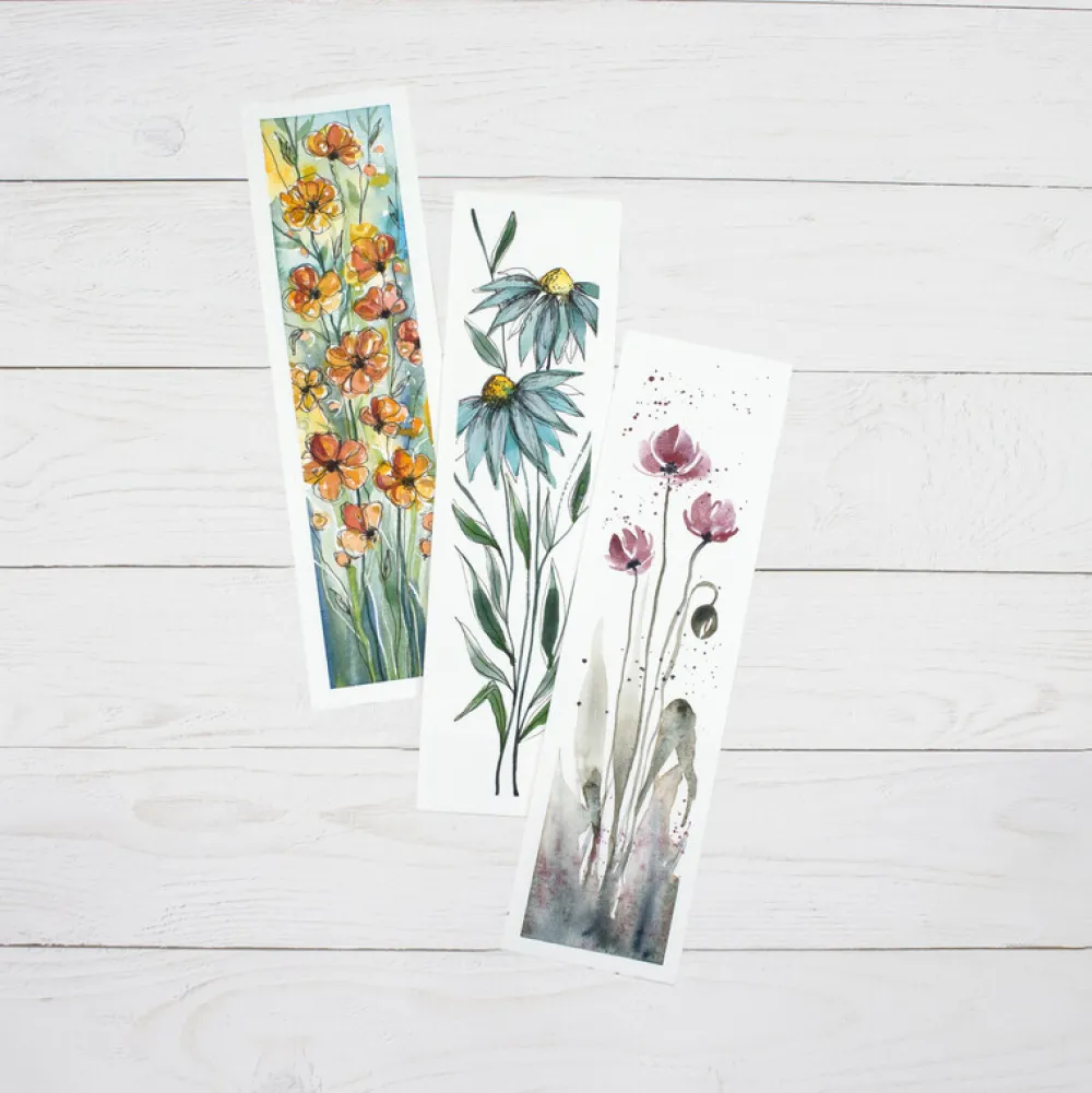 Hahnemuhle Blok do zakładek, Bookmark Pad - Hahnemühle - 5,5 x 20 cm, 300 g, 15 ark. > Papier Do Akwareli