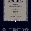 Arches Blok rysunkowy - - cream, 23 x 31 cm, 200 g, 16 ark. > Bloki Rysunkowe