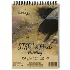 SMLT Blok Start do akryli i gwaszy na spirali A5 - SM-LT - 300 g, 20 arkuszy > Papier Do Akwareli