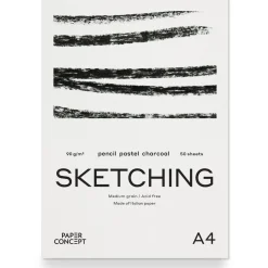 PaperConcept Blok szkicowy Sketching - - medium grain A3 90 g 50 ark. ><noscript><img width=
