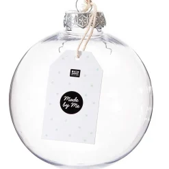 Rico Design Bombka plastikowa do ozdabiania - - 10 cm