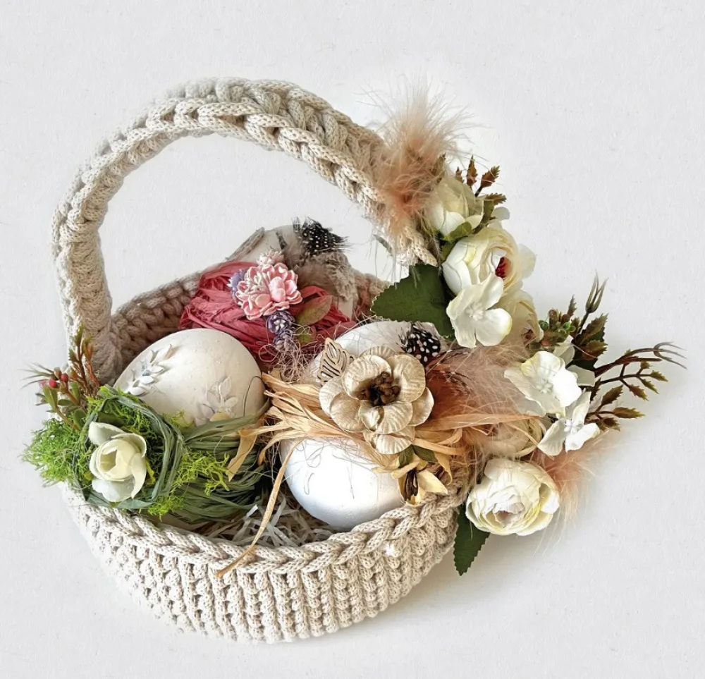 dpCraft Bukiet kamelii - - pudrowy róż, 29 cm