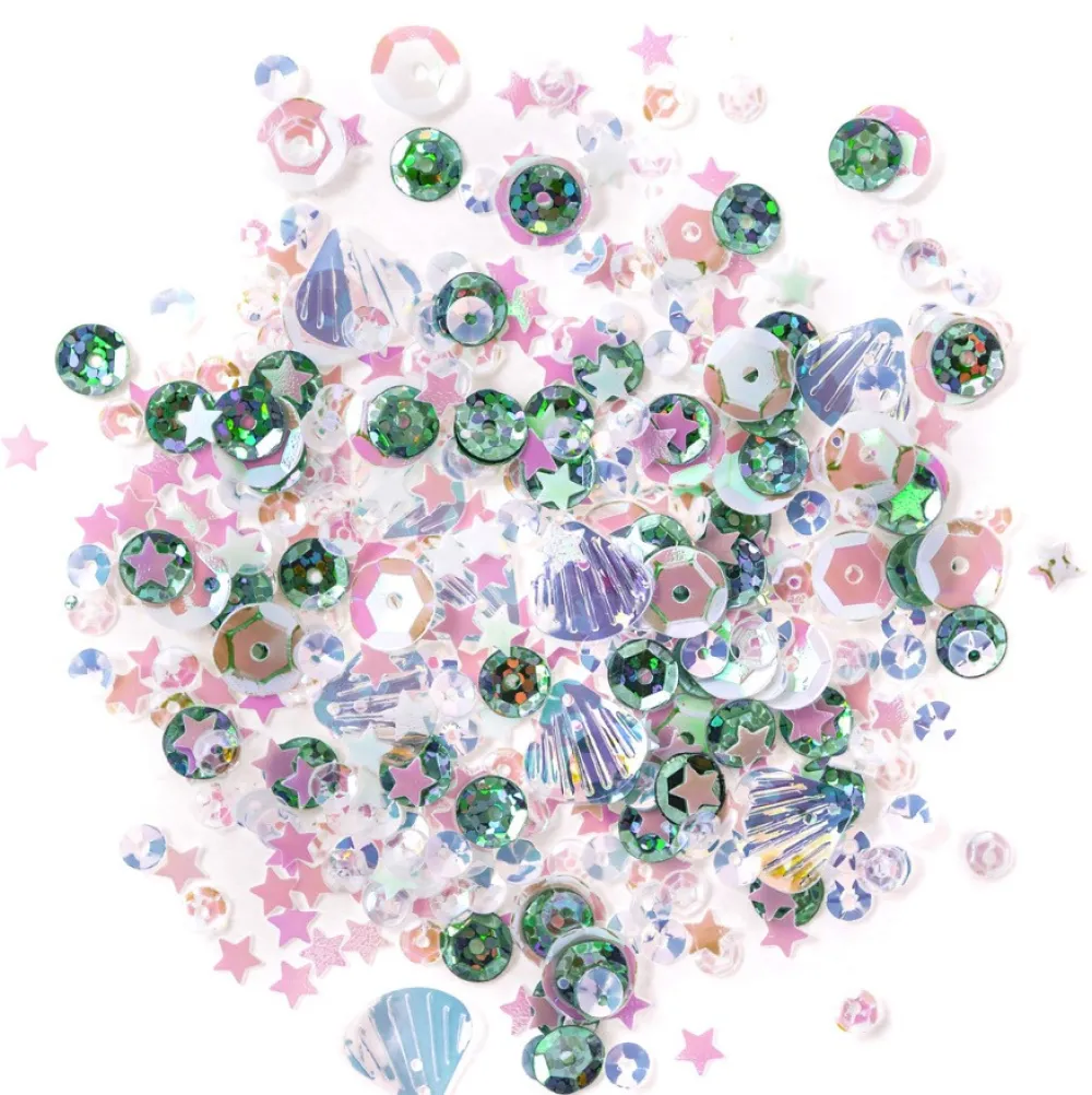 dpCraft Cekiny ozdobne, Mermaid - - opalizujące, 15 g > Cekiny