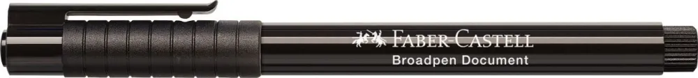 Faber-Castell Cienkopis Broadpen - - czarny, 0,8 mm