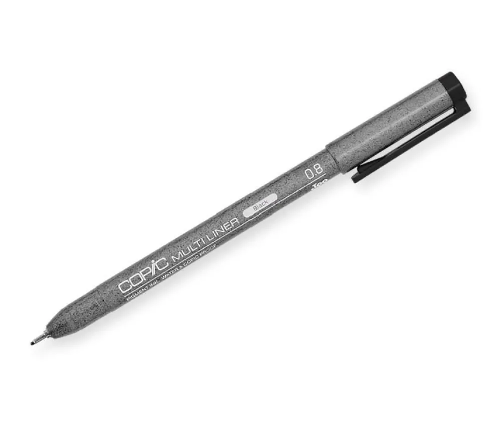 Copic Cienkopis Multiliner - Black 0,8 mm