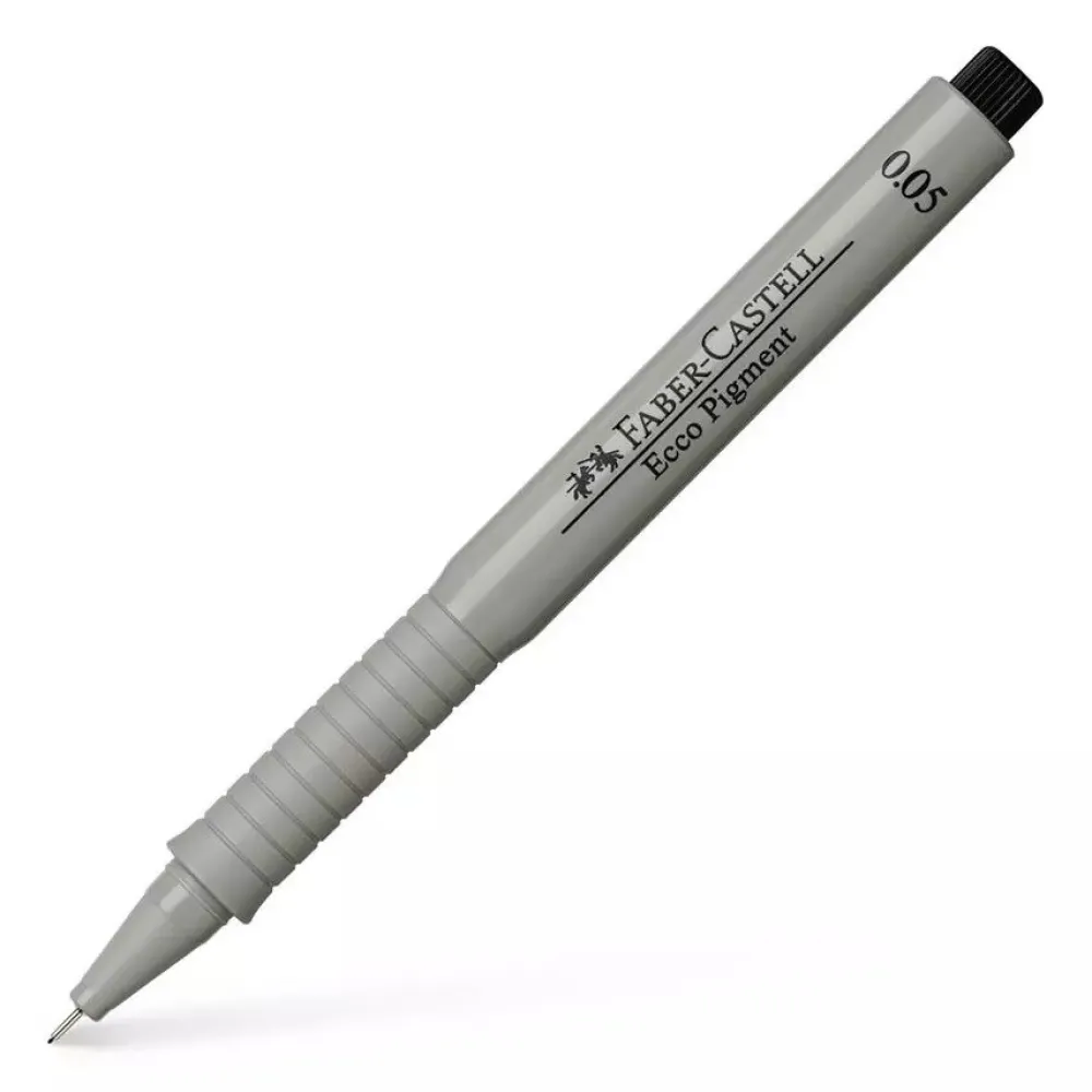 Faber-Castell Cienkopis Ecco Pigment - Faber Castell - czarny, 0,05 mm