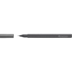 Faber-Castell Cienkopis Grip Finepen - - szary
