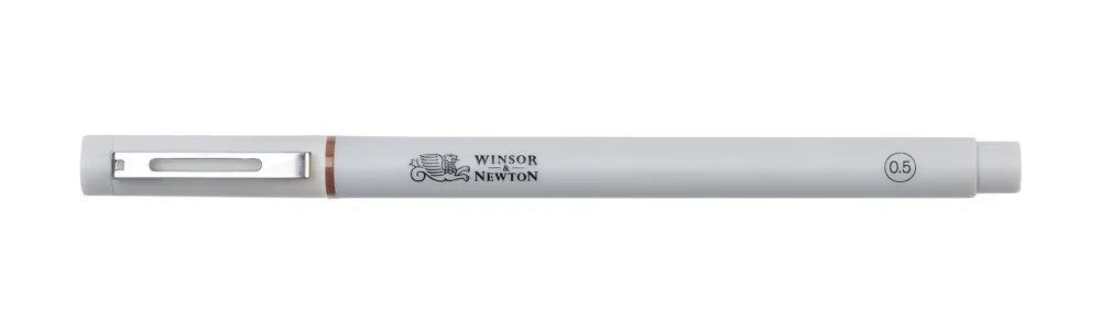 Winsor & Newton Cienkopis kreślarski - - Sepia, 0,3 mm > Markery, Brushpeny I Pisaki