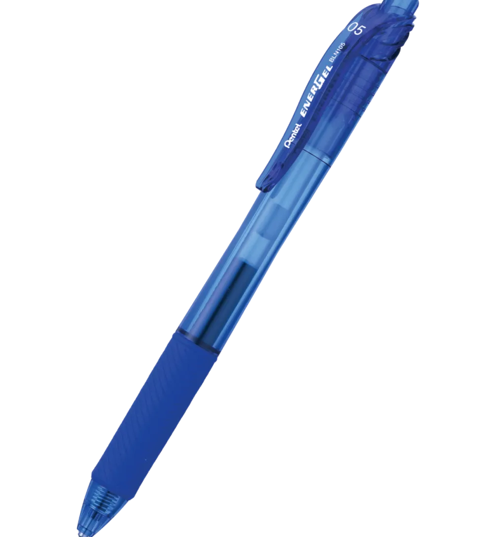 Pentel Cienkopis kulkowy EnerGel 105 - - niebieski, 0,5 mm > Długopisy