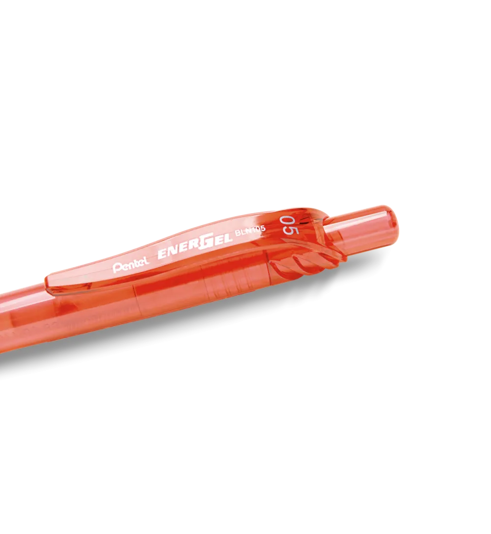 Pentel Cienkopis kulkowy EnerGel 105 - - czarny, 0,5 mm > Długopisy