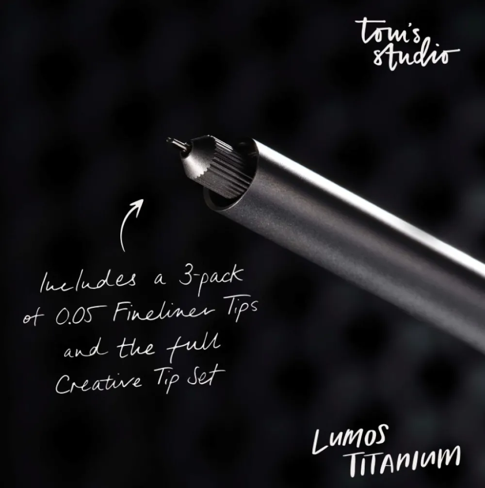 Tom's Studio Cienkopis Lumos Mini - - Titanium