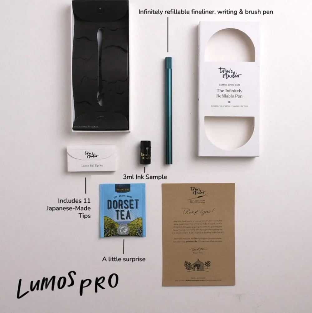 Tom's Studio Cienkopis Lumos Pro Single - - Matte Midnight