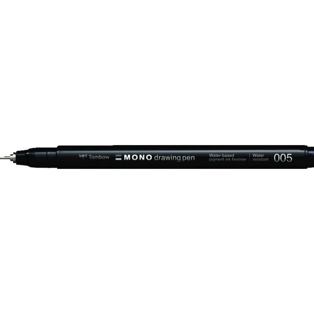 Tombow Cienkopis Mono Drawing Pen 005 - - czarny, 0,2 mm