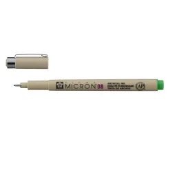 Sakura Cienkopis Pigma Micron 08 - - Yellow, 0,5 mm > Markery, Brushpeny I Pisaki