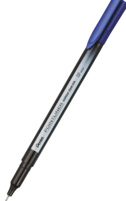 Pentel Cienkopis Pointliner Colour 0,4 mm - - czerwony > Cienkopisy