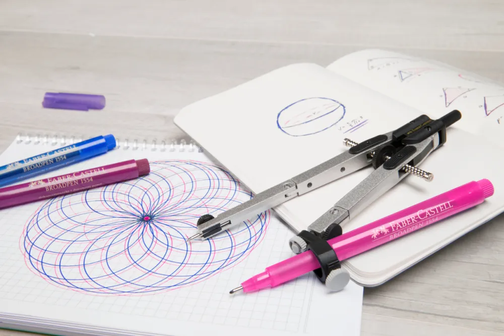 Faber-Castell Cyrkiel Quick Set Ultra z adapterem -