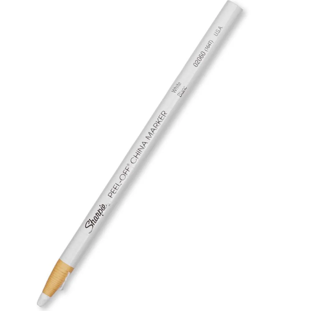 Sharpie Dermatograf Pell-Off China Marker - - biały > Kredki