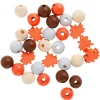dpCraft Drewniane koraliki Jesienne - - 16 mm 30 szt.