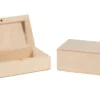 Drewniane pudełko, kasetka - 10 x 6 x 3,7 cm > Drewniane
