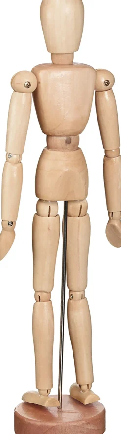 Lefranc & Bourgeois Drewniany manekin do nauki rysunku - - kobieta, 30 cm > Akcesoria
