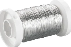 Knorr Prandell Drucik florystyczny, miedziany - - srebrny, 0,25 mm x 50 m