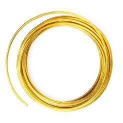 dpCraft Drucik metalowy 0,3 mm - - złoty, 20 m > Druciki Metalowe