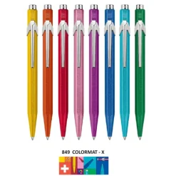 Caran d'Ache Długopis 849 Colormat-X z etui - - Orange