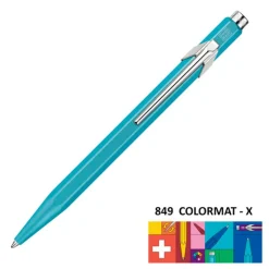 Caran d'Ache Długopis 849 Colormat-X z etui - - Blue ><noscript><img width=
