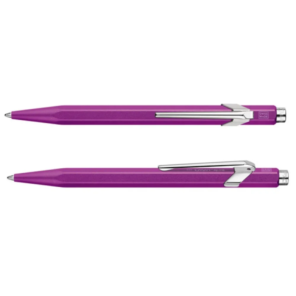 Caran d'Ache Długopis 849 Colormat-X z etui - - Violet