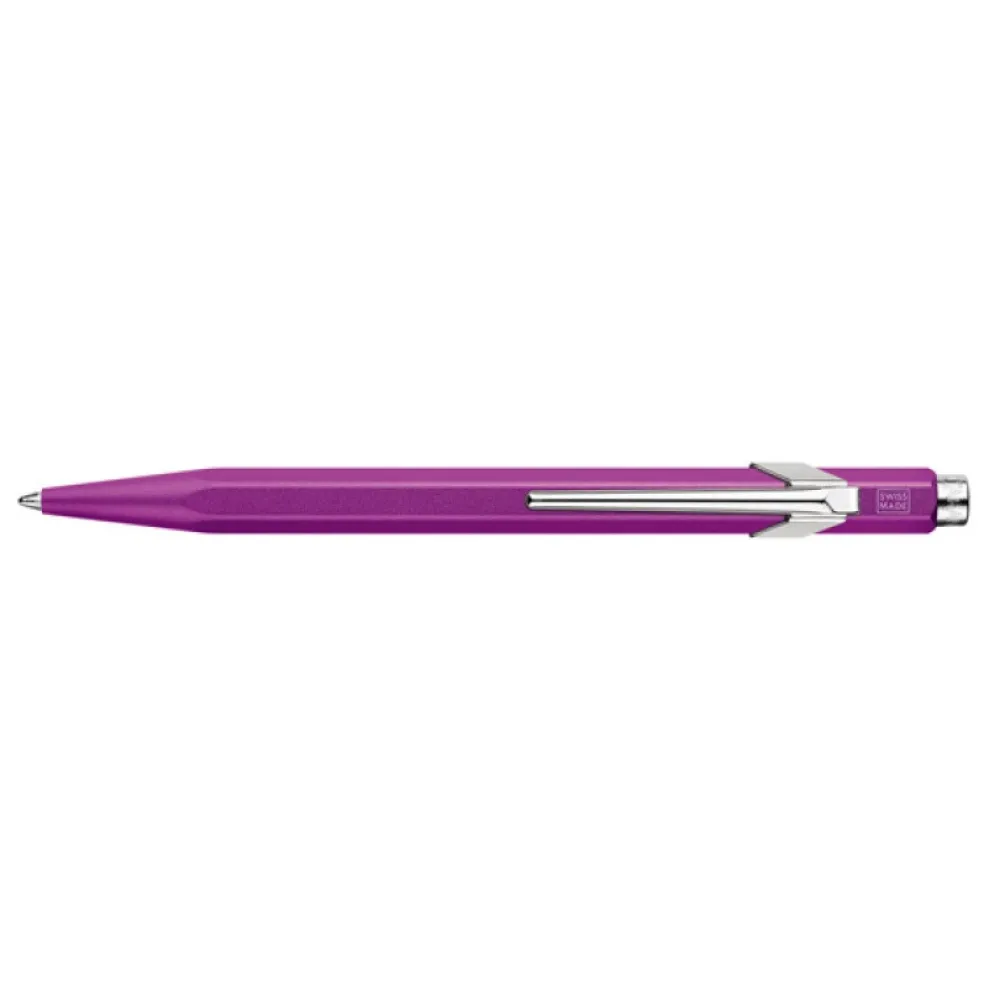 Caran d'Ache Długopis 849 Colormat-X z etui - - Violet