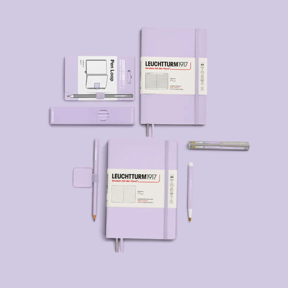 Leuchtturm1917 Długopis Drehgriffel Smooth Colours - - Lilac