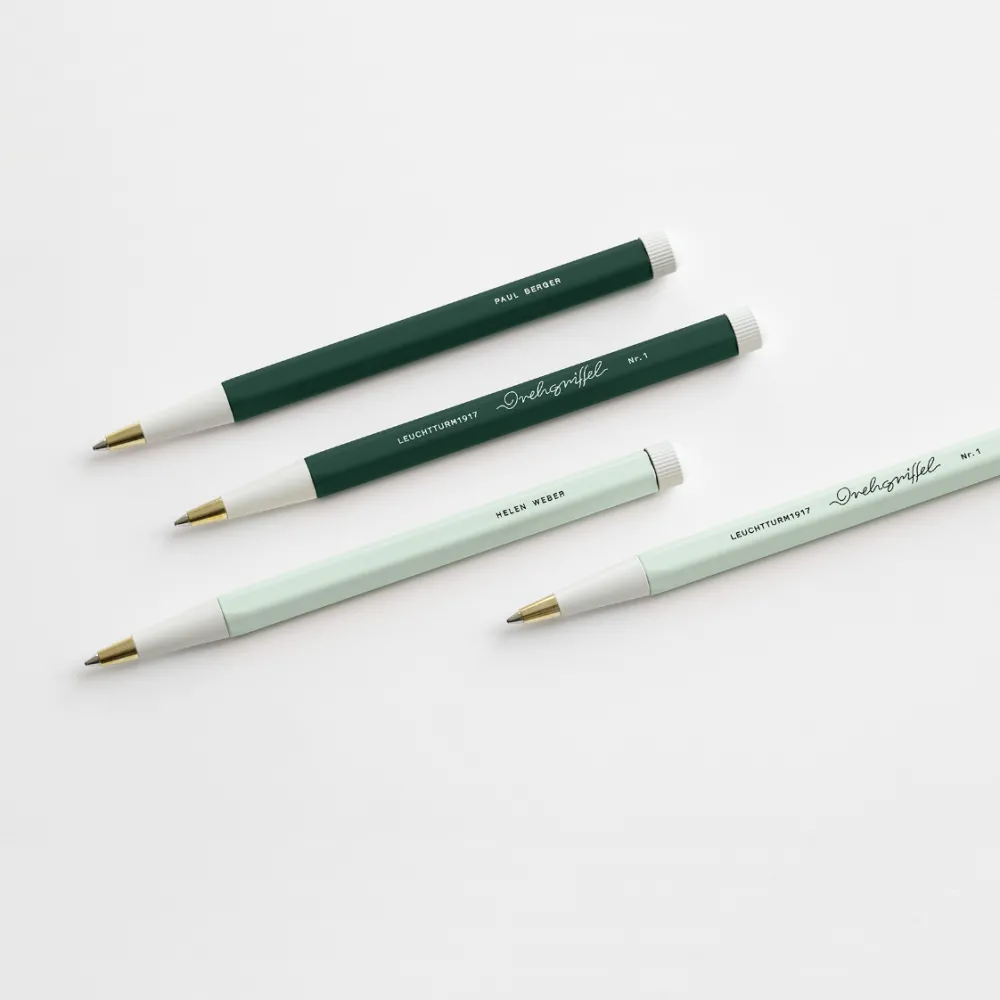 Leuchtturm1917 Długopis żelowy Drehgriffel Nr. 1 - - Forest Green
