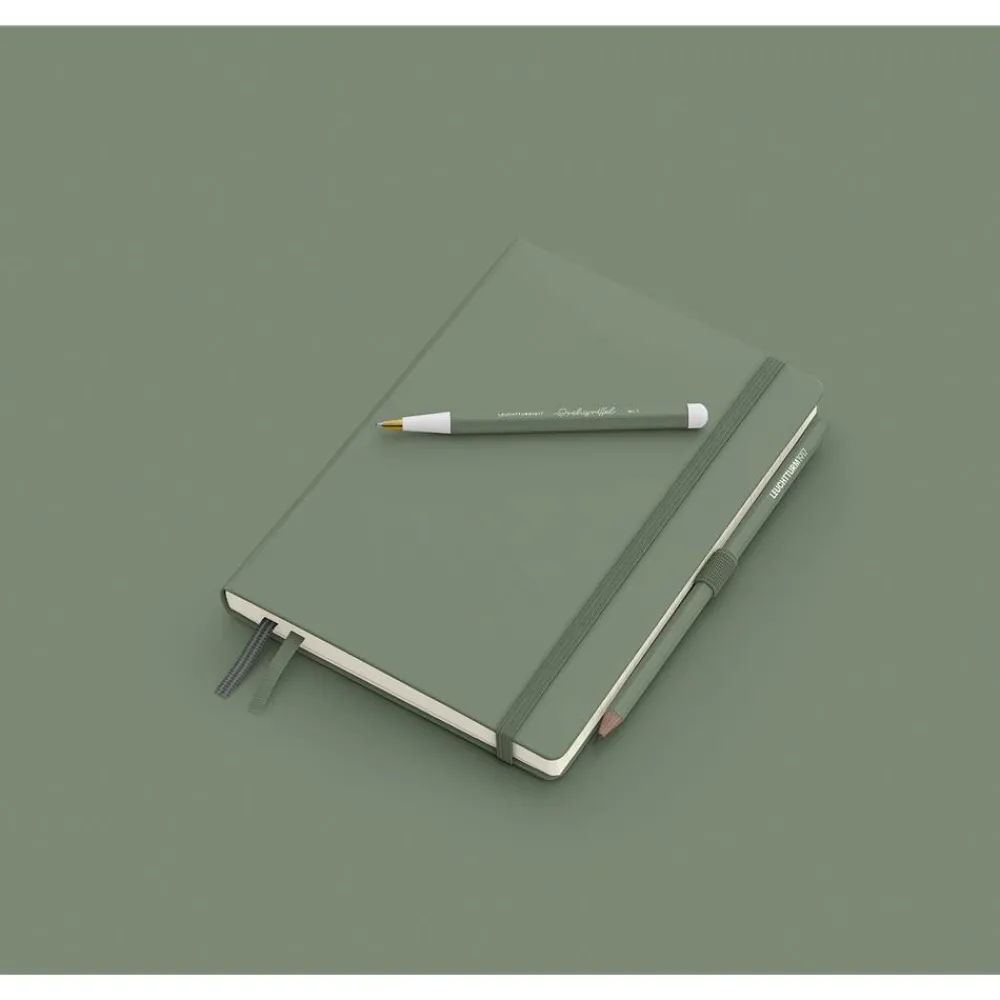 Leuchtturm1917 Długopis żelowy Drehgriffel Smooth Colours - - Olive