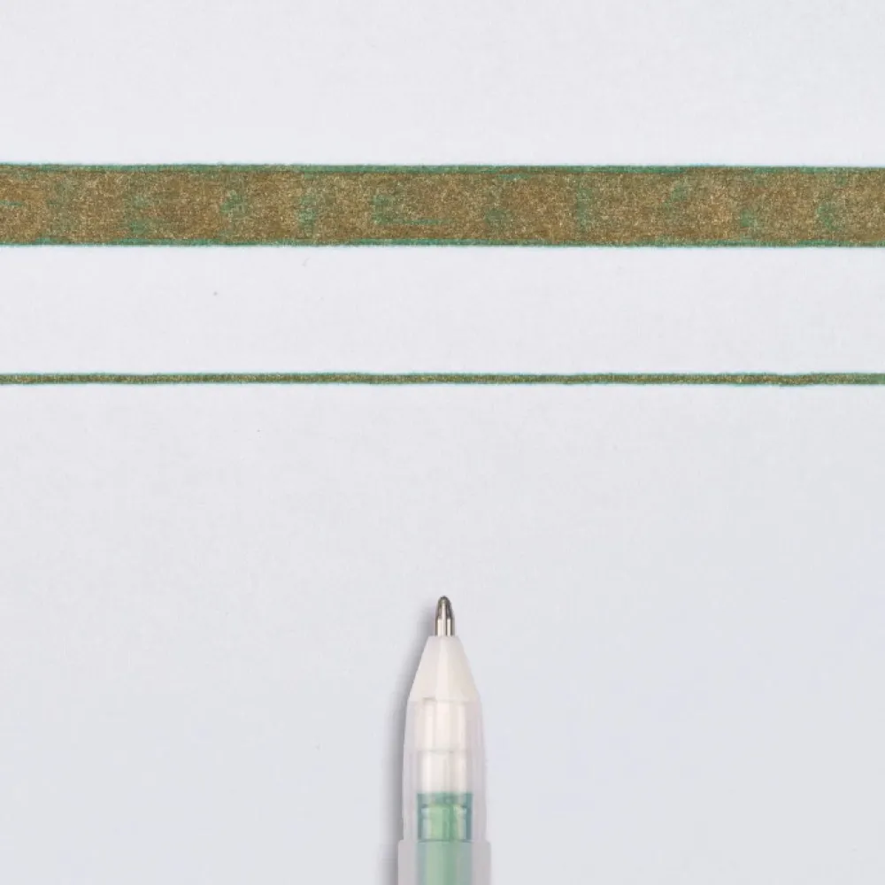 Sakura Długopis żelowy Gelly Roll Gold Shadow - - Green